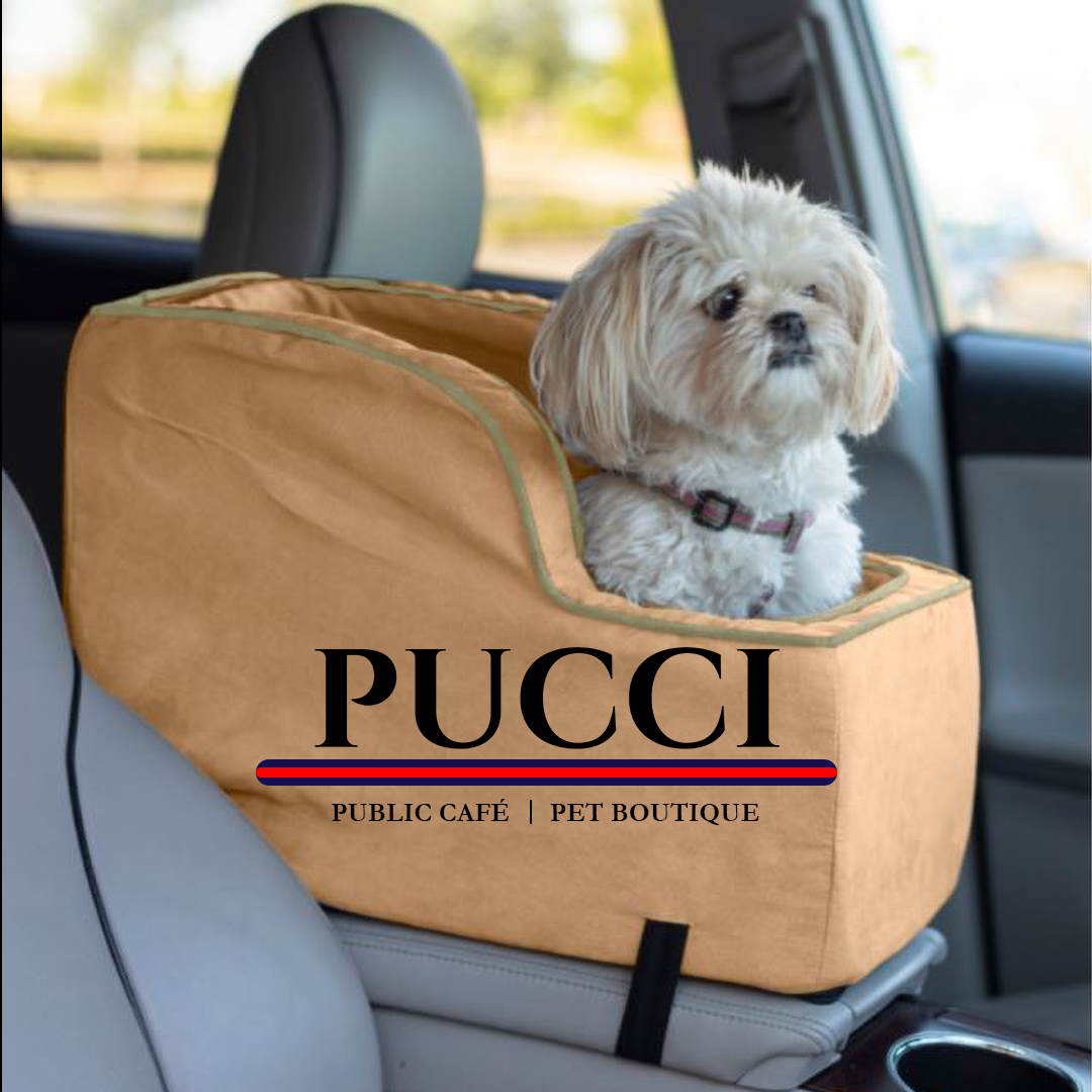 Shih Tzu Car Console Cover